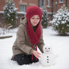 Custom Manufacturer of Thick Alpaca Wool Beanies Hats for Winter