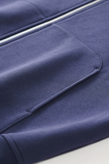 Men and Women Boxy Hooded Fleece Zip-Up hoodies