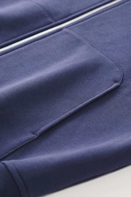 Men and Women Boxy Hooded Fleece Zip-Up hoodies