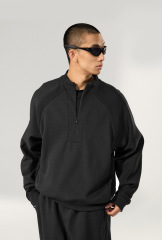 Unisex Custom Plain Black Hoodie