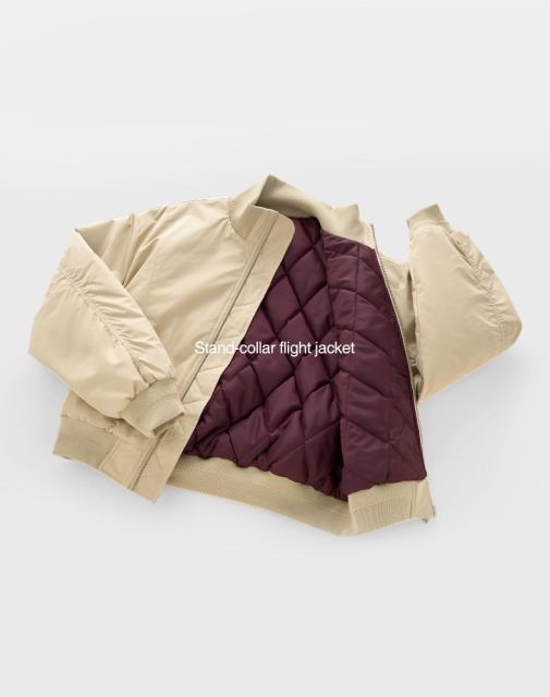 Men's Winter Stand-up Collar Bomber Jacket