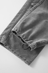 Big Pocket Ink-Splashed Overalls