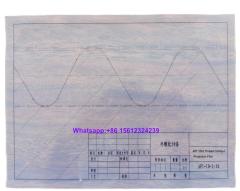 Película de proyección de perfil de dibujo de hilo de tubería API 10.°
