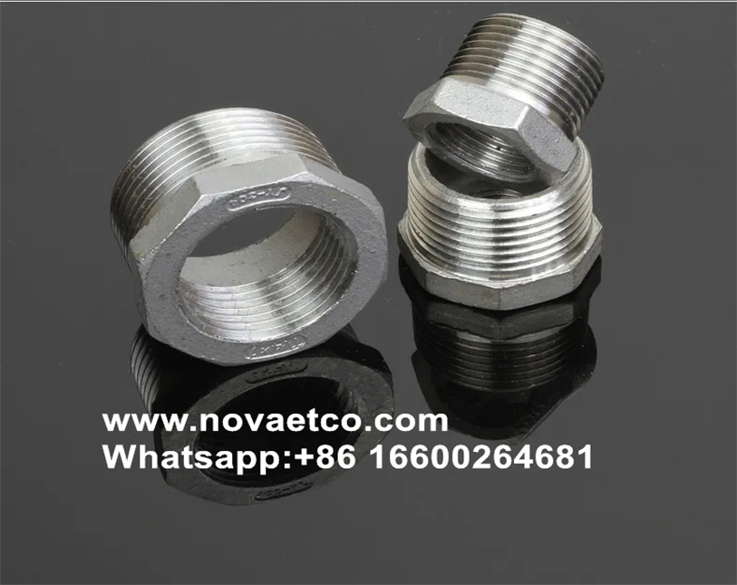 Wholesale forged carbon steel stainless steel alloy steel pipe fittings with external hexagonal joints