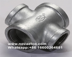 Accesorios de enchufe de cuatro vías de diámetro igual