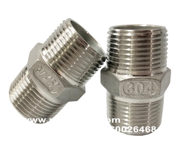 Double headed external threaded joint