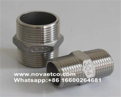 Double headed external threaded joint