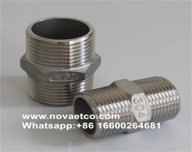 Double headed external threaded joint
