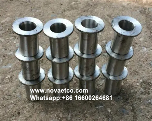 Junta de brida corta de acero inoxidable