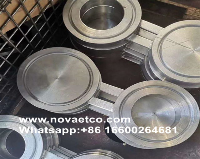 Tipo 8 brida ciega de soldadura plana a105n