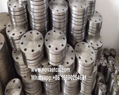 Brida de soldadura plana de placa ciega para tuberías