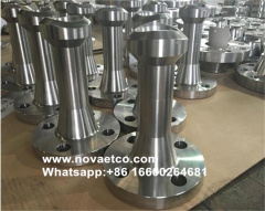 Long neck flange pipe platform