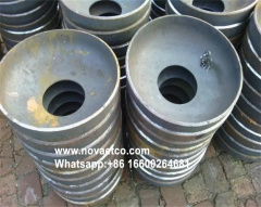 Cabeza de tubería perforada 316L para tuberías