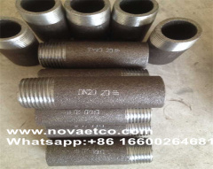 Single head double head threaded short joint