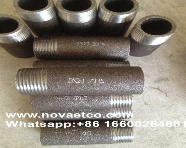 Single head double head threaded short joint