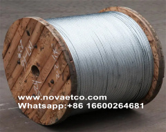 19 fios de fio encalhado de aço galvanizado por imersão a quente