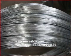 Galvanized insulated steel wire for overhead conductors