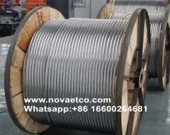 Hot dip galvanized power steel stranded cable