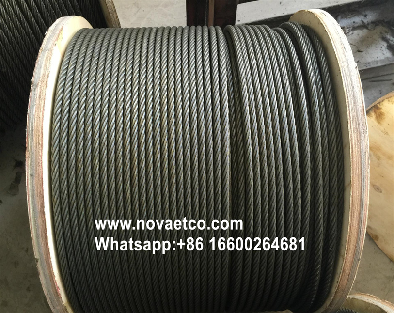 For steel wire rope elevators