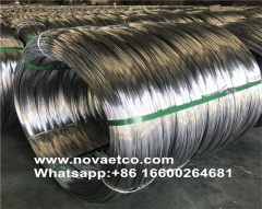 Galvanized steel wire for packaging