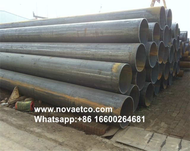 Tubulação de aço sem costura Q345b para transporte fluido