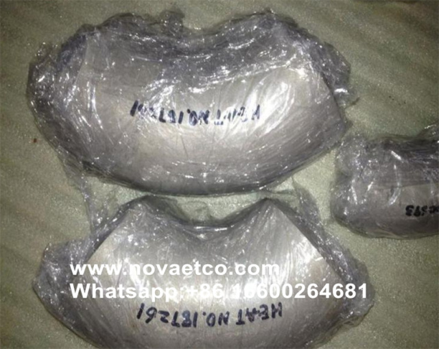 ASTM N10675 butt welded elbow