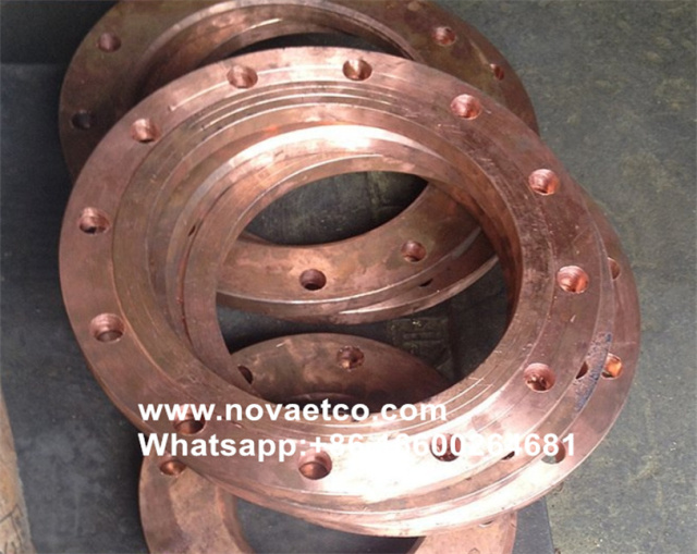 C70600 copper nickel alloy butt welding flange