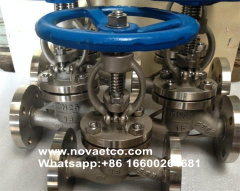 Monel alloy flange globe valve