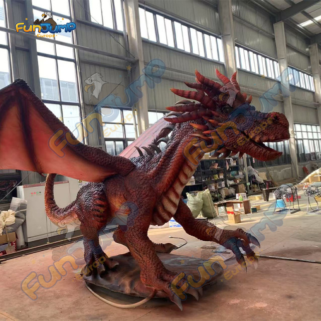 ElectronicA Flying Dragon That Sprays Air Water spray & Customizable for Amusement Park