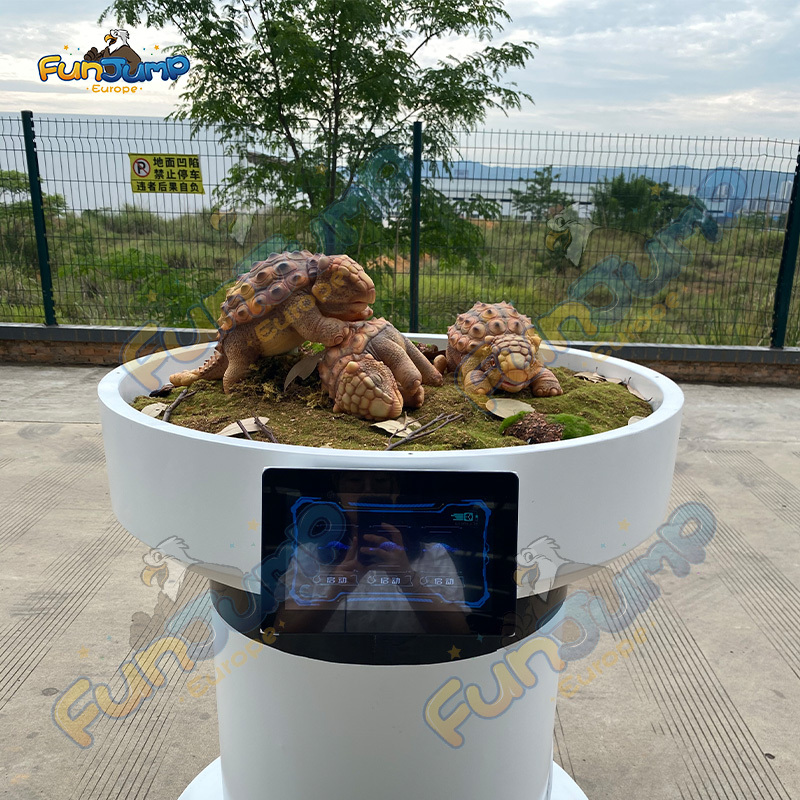 Electronic Ankylosaur With Screen Incubator Water spray & Customizable for Dinosaur Park