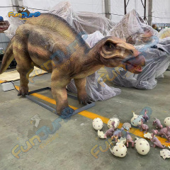 Animatronic Maiasaura Spray & Hyper-realistic for Amusement Park
