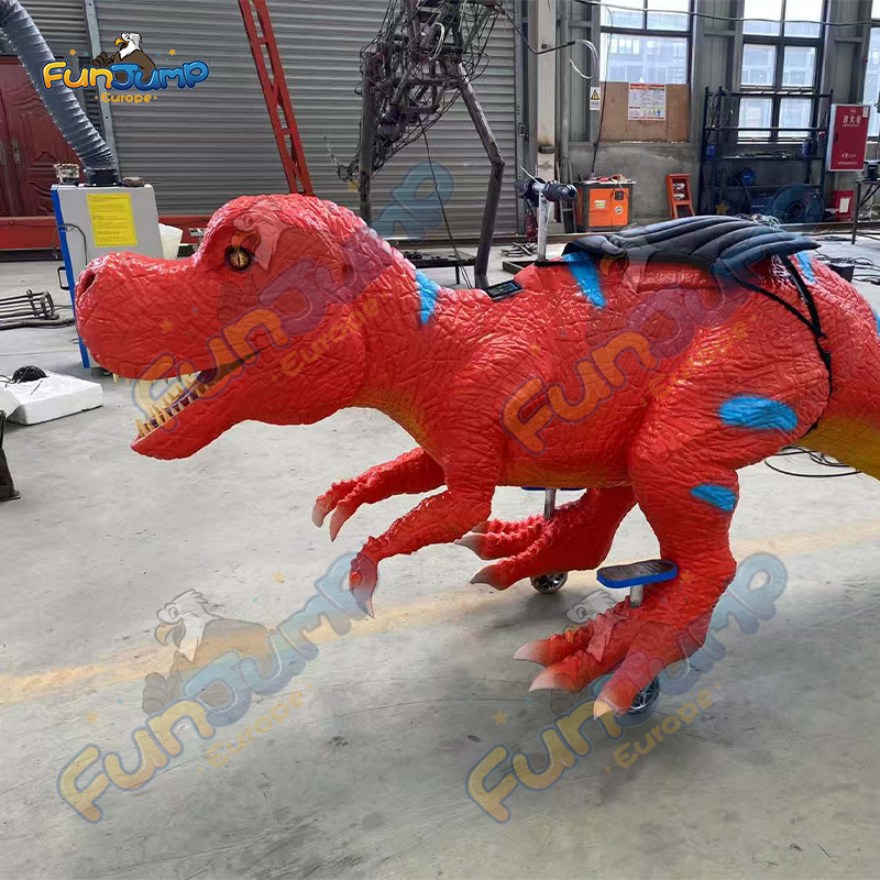 Simulation Tyrannosaurus Rex Car Water spray & Customizable for Amusement Park