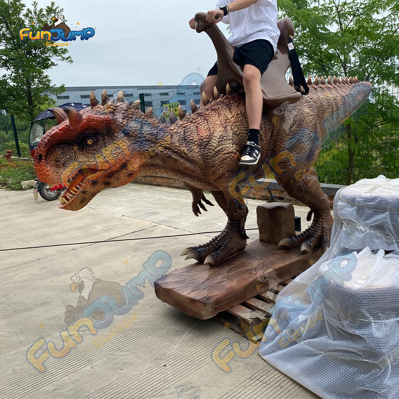 Simulation Riding Bull Dragon Water spray & Hyper-realistic for Dinosaur Park