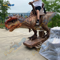 Simulation Riding Bull Dragon Water spray & Hyper-realistic for Dinosaur Park
