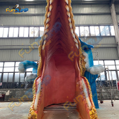 Electronic Dinosaur Door Head Water spray & Customizable for Shopping Mall