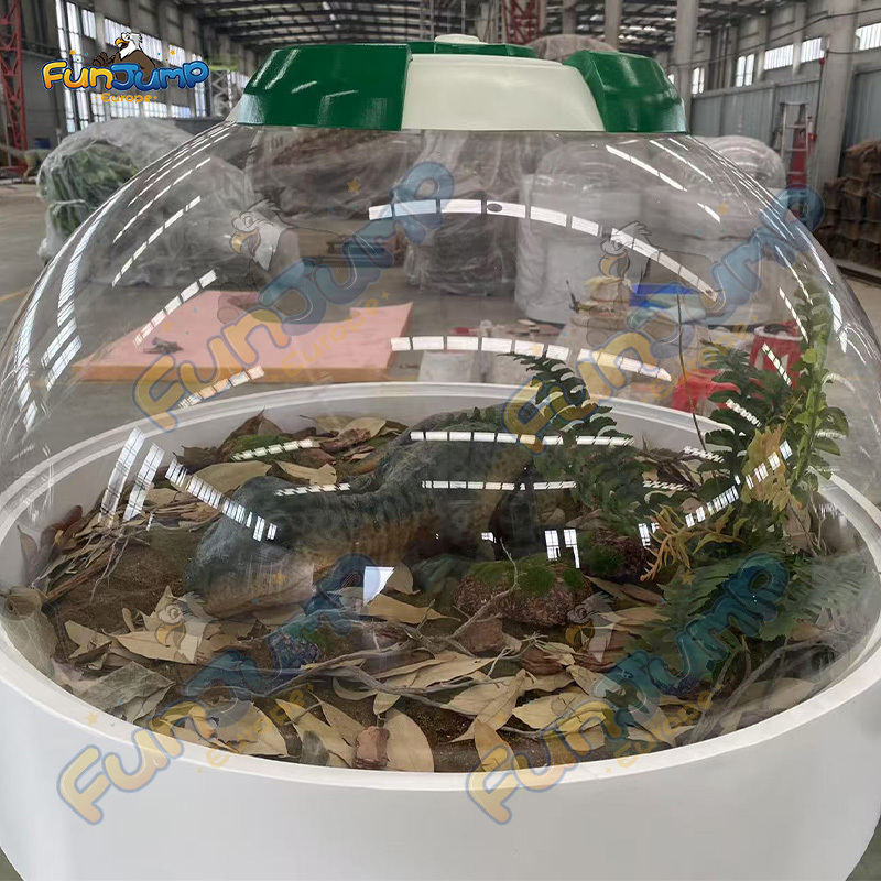 Animatronic Velociraptor incubator Customizable & Hyper-realistic for Dinosaur Park