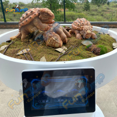 Electronic Ankylosaur With Screen Incubator Water spray & Customizable for Dinosaur Park
