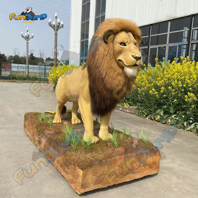 Simulation Lion Spray & Hyper-realistic for Dinosaur Park