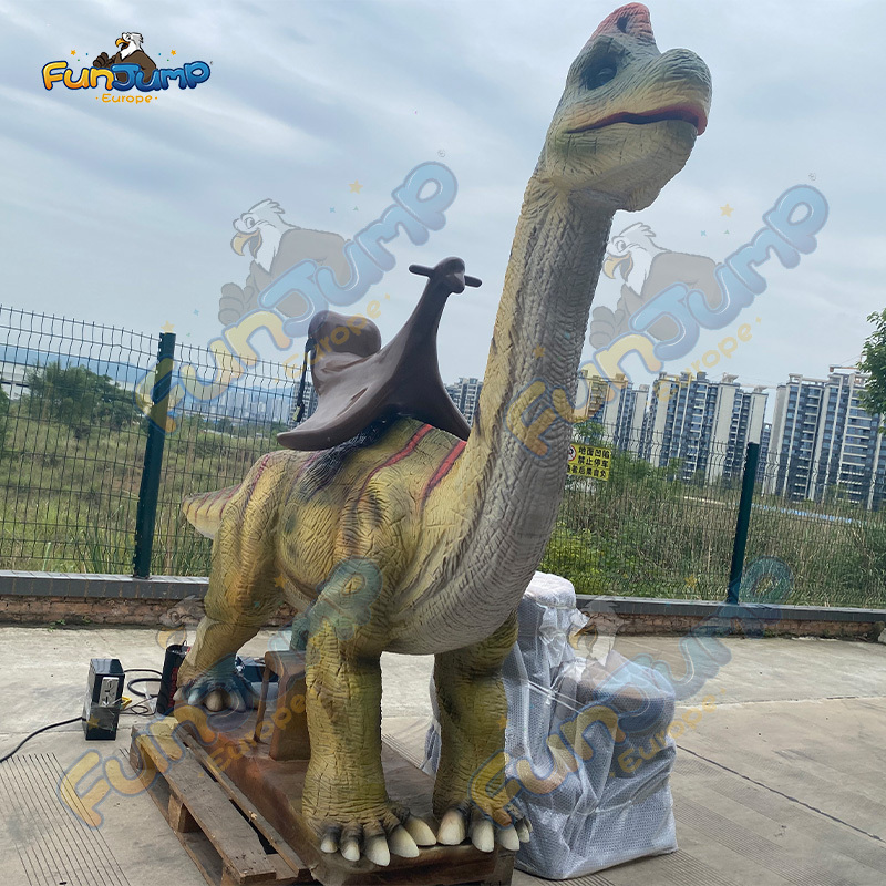 Electronic Ride a Brachiosaurus Spray & Hyper-realistic for Shopping Mall
