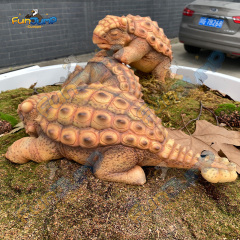 Electronic Ankylosaur With Screen Incubator Water spray & Customizable for Dinosaur Park