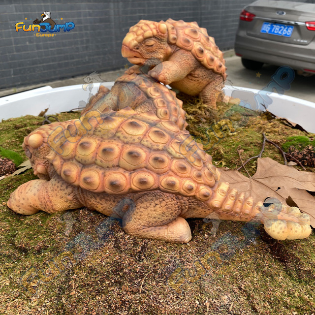 Electronic Ankylosaur With Screen Incubator Water spray & Customizable for Dinosaur Park