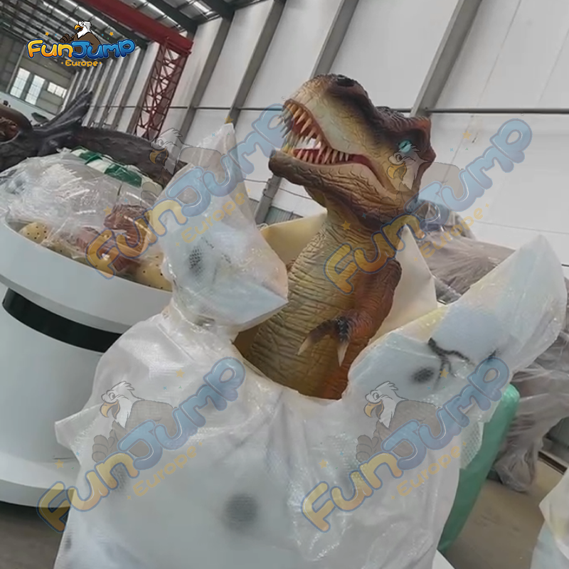 Electronic Eggshell Dinosaur Customizable & Hyper-realistic for Dinosaur Park