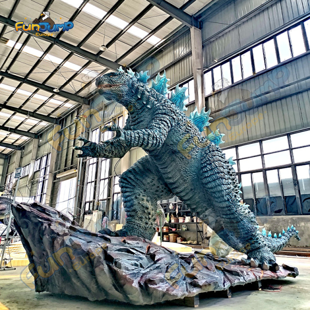 Animatronic Godzilla Water spray & Hyper-realistic for Dinosaur Park