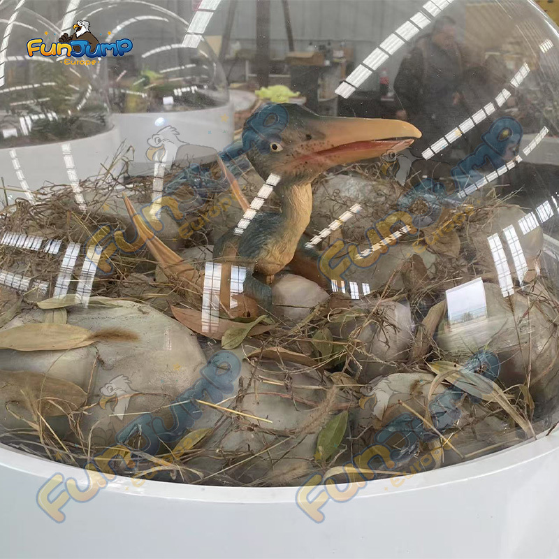 Animatronic Pterosaur Incubator Customizable & Hyper-realistic for Amusement Park
