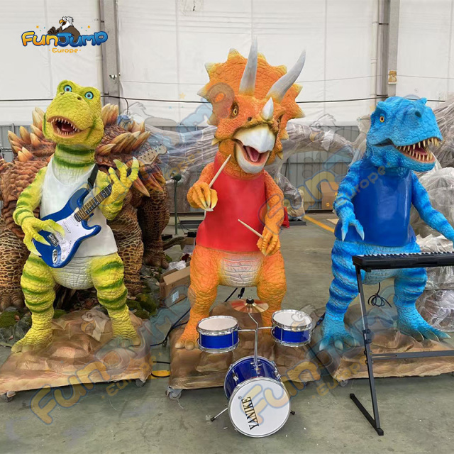 Simulation Music Dragon Brothers Spray & Water spray for Shopping Mall