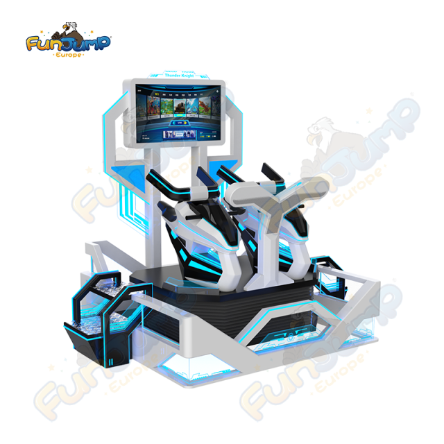 VR Thunder Knight 2 Seat Motion Simulator Commercial VR Cinema System
