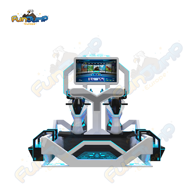 VR Thunder Knight 2 Seat Motion Simulator Commercial VR Cinema System