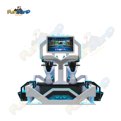 VR Thunder Knight 2 Seat Motion Simulator Commercial VR Cinema System