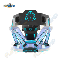 Thunderclap 6 DOF Racing Car Motion Simulator Commercial VR Cinema System