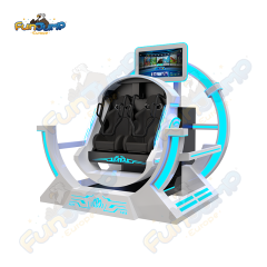 VR 360 V2 2 Seat Motion Simulator Commercial VR Cinema System